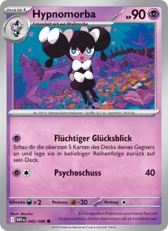 Pokémon-Karte Hypnomorba 042/086