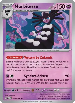 Pokémon-Karte Morbitesse 043/086