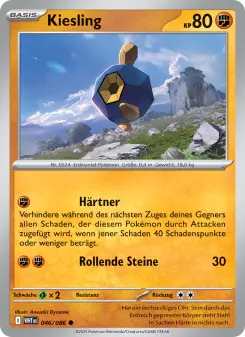 Pokémon-Karte Kiesling 046/086