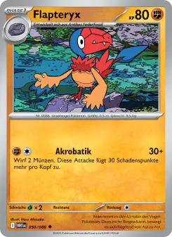 Pokémon-Karte Flapteryx 050/086