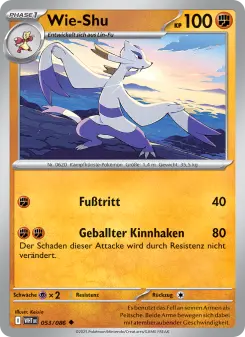 Pokémon-Karte Wie-Shu 053/086