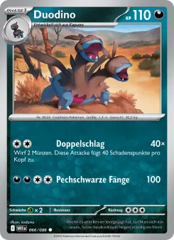 Pokémon-Karte Duodino 066/086