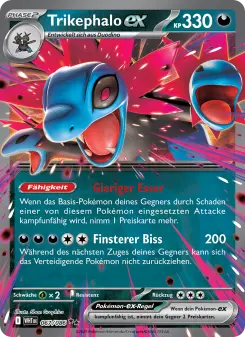 Pokémon-Karte Trikephalo-ex 067/086