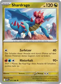 Pokémon-Karte Shardrago 071/086