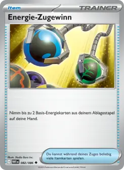 Pokémon-Karte Energie-Zugewinn 082/086
