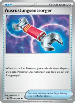 Pokémon-Karte Ausrüstungsentsorger 085/086