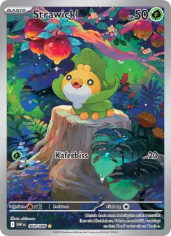 Pokémon-Karte Strawickl 087/086