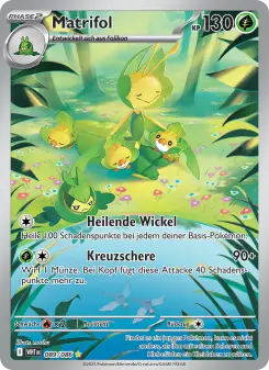 Pokémon-Karte Matrifol 089/086