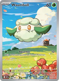 Pokémon-Karte Waumboll 090/086