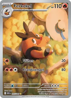 Pokémon-Karte Ferkokel 097/086