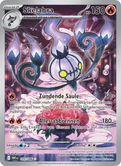 Pokémon-Karte Skelabra 103/086