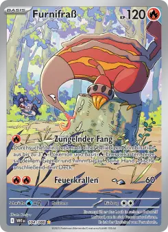 Pokémon-Karte Furnifraß 104/086