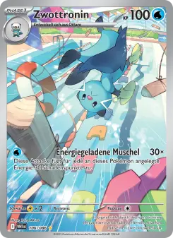 Pokémon-Karte Zwottronin 106/086
