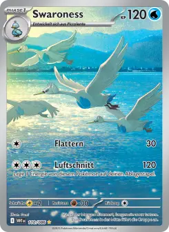 Pokémon-Karte Swaroness 110/086