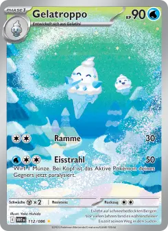 Pokémon-Karte Gelatroppo 112/086
