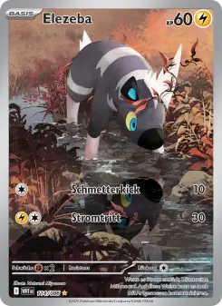 Pokémon-Karte Elezeba 114/086