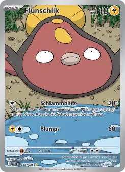 Pokémon-Karte Flunschlik 118/086