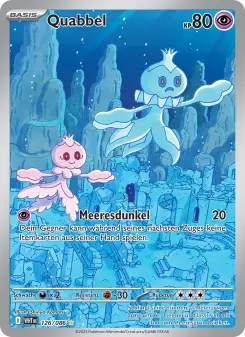 Pokémon-Karte Quabbel 126/086