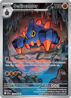 Pokémon-Karte Sedimantur 128/086
