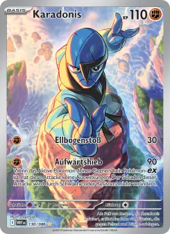 Pokémon-Karte Karadonis 130/086