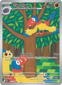 Pokémon-Karte Flapteryx 131/086
