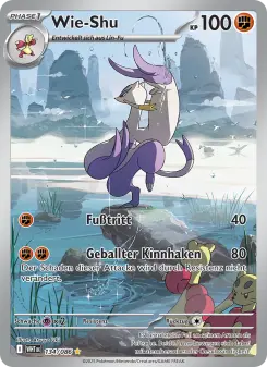 Pokémon-Karte Wie-Shu 134/086
