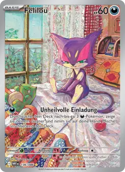 Pokémon-Karte Felilou 136/086