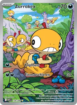 Pokémon-Karte Zurrokex 138/086