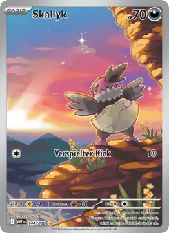 Pokémon-Karte Skallyk 144/086