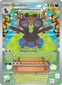 Pokémon-Karte Duodino 147/086