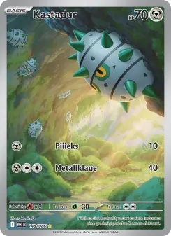 Pokémon-Karte Kastadur 148/086