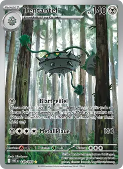Pokémon-Karte Tentantel 149/086
