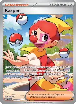 Pokémon-Karte Kasper 163/086