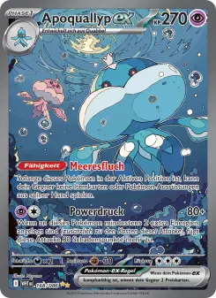 Pokémon-Karte Apoquallyp-ex 168/086