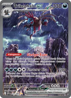 Pokémon-Karte Trikephalo-ex 169/086