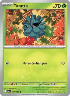 Pokémon-Karte Tannza 004/182