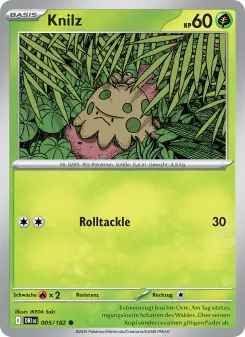 Pokémon-Karte Knilz 005/182