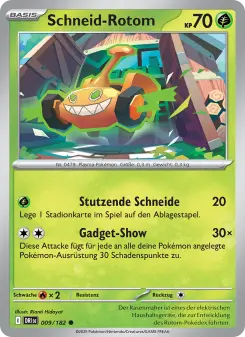 Pokémon-Karte Schneid-Rotom 009/182