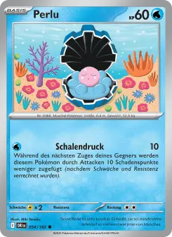 Pokémon-Karte Perlu 054/182