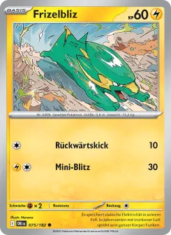 Pokémon-Karte Frizelbliz 075/182