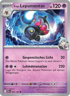 Pokémon-Karte Troys Lepumentas 084/182