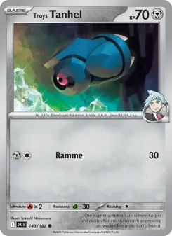 Pokémon-Karte Troys Tanhel 143/182