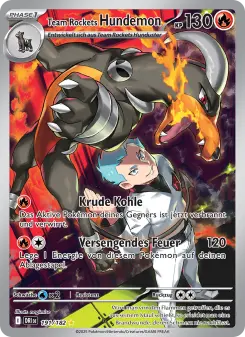 Pokémon-Karte Team Rockets Hundemon 191/182