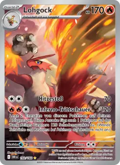 Pokémon-Karte Lohgock 192/182