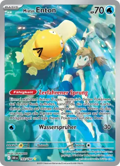 Pokémon-Karte Mistys Enton 193/182