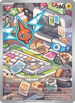 Pokémon-Karte Rotom 197/182