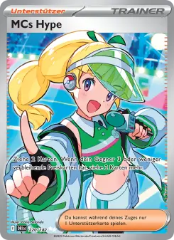 Pokémon-Karte MCs Hype 220/182