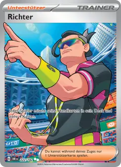 Pokémon-Karte Richter 222/182