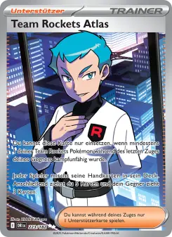 Pokémon-Karte Team Rockets Atlas 223/182