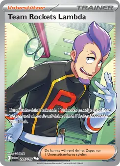 Pokémon-Karte Team Rockets Lambda 226/182